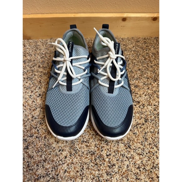 Vionic Shoes Womens 10 Blue Zeliya Casual Slip on Active Walking Sneakers - Picture 1 of 8